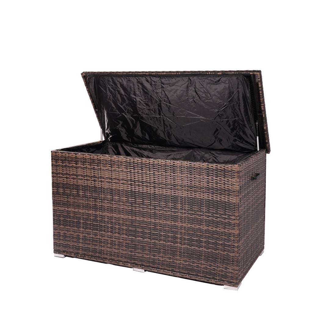 Wicker Patio Storage Box